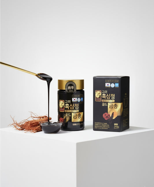 مستخلص الجينسنج الكوري الأسود الفاخر 240 جرام