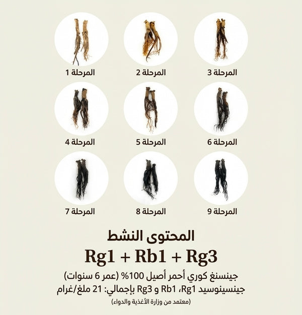 الجنسنغ الكوري الأسود
